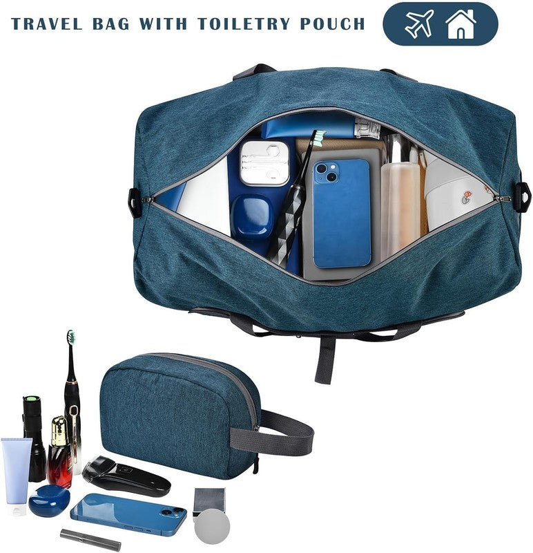 Duffle Bag Shoes Compartment Foldable Travel Waterproof Adjustable Strap Men1
