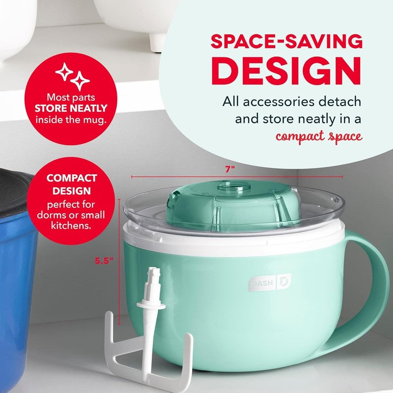 My Mug Ice Cream Maker - Makes Single Serving of Gelato, Frozen Yogurt, Sorbet &5