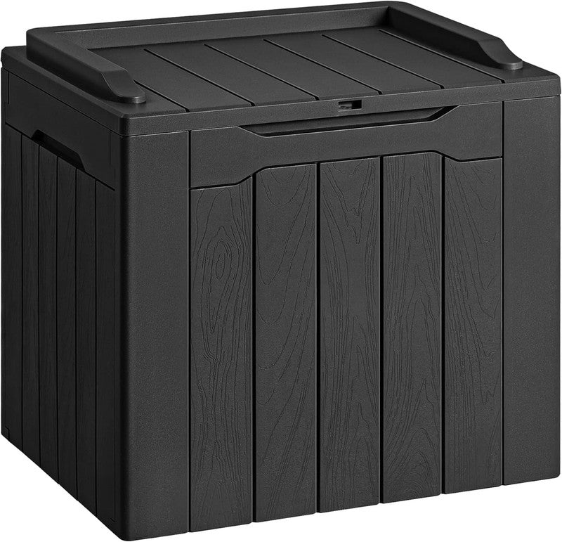 30 Gallon Resin Deck Box Waterproof Outdoor Storage Box for Patio Furniture Pool1