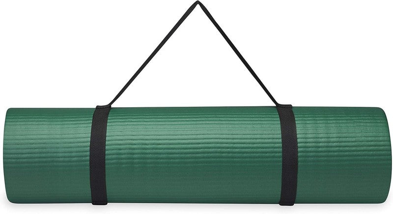 Thick Yoga Mat 72"x24" Fitness Exercise Mat w/ Strap Non Slip Cushion Workout7