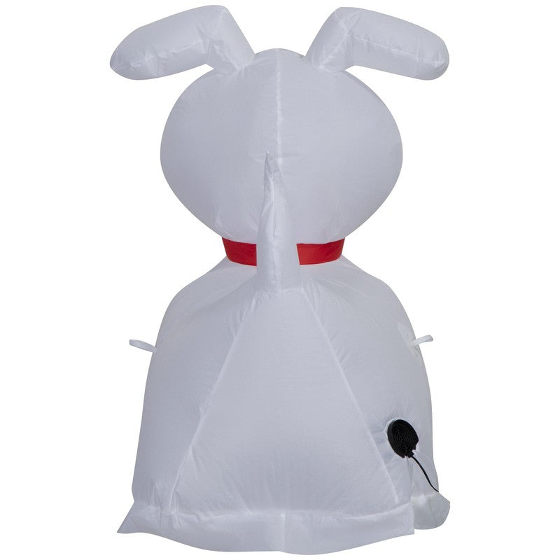 Ghost Dog Airblown Yard Inflatable, Multicolor, 3', Halloween by1