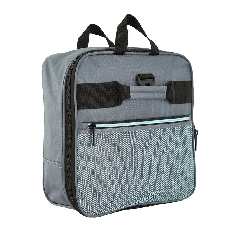 Large 32in Wheeled Duffel Travel Bag Foldable Gray5