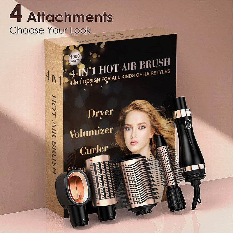 Hair Dryer Brush, Hot Air Brush, Blow Dryer Brush Tool Set Straightener/Dryer/Cu2