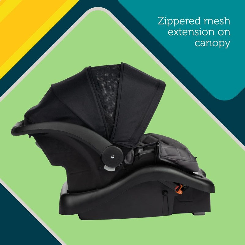Onboard DLX Insta Latch Infant Car Seat, Base Rear Facing 4–30 lbs Beach Rose6