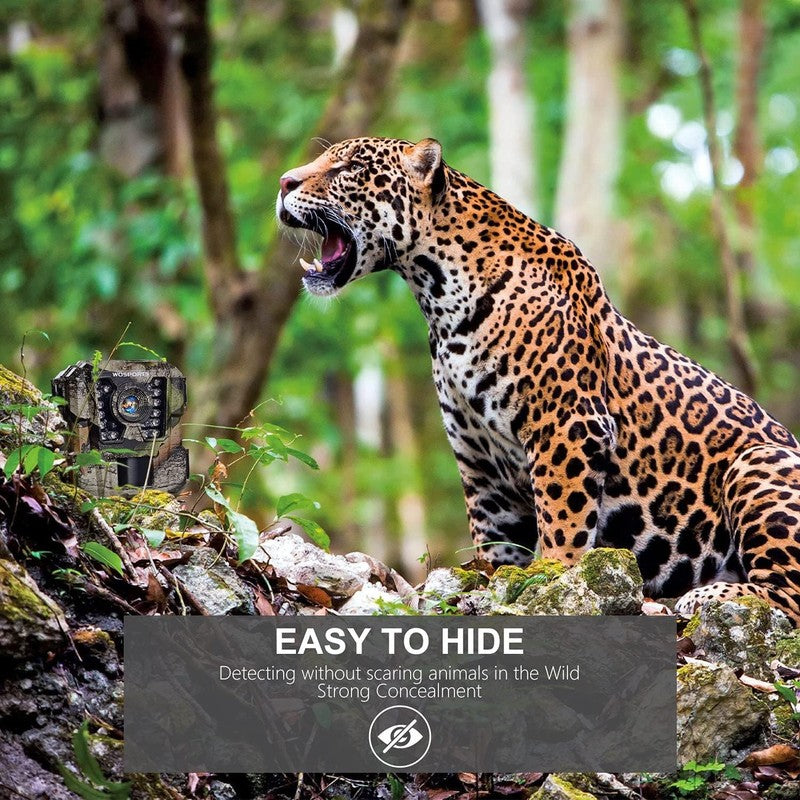 Mini Trail Camera 24MP 1080P HD IR Night Vision Waterproof Hunting Cam6