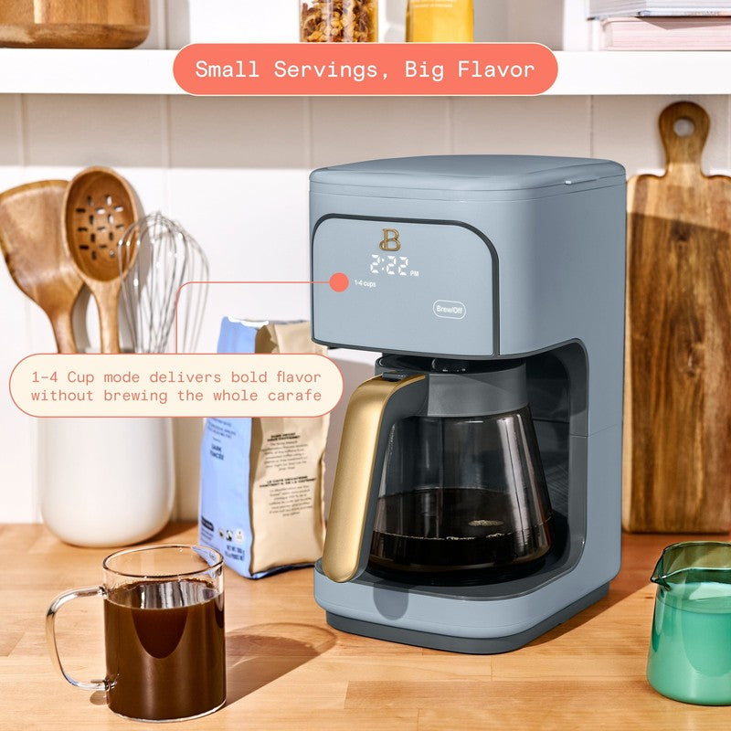 12 Cup Programmable Coffee Maker, Cornflower Blue by Drew Barrymore2