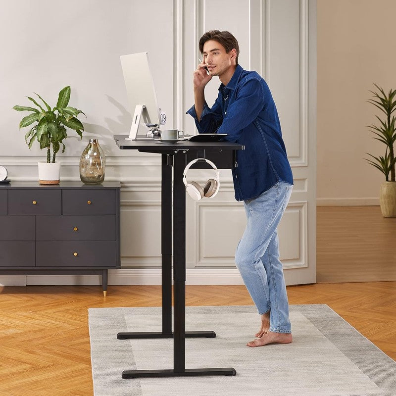 Electric Standing Desk Frame 4 Memory Height Adjustable Up to 47.2" Black1