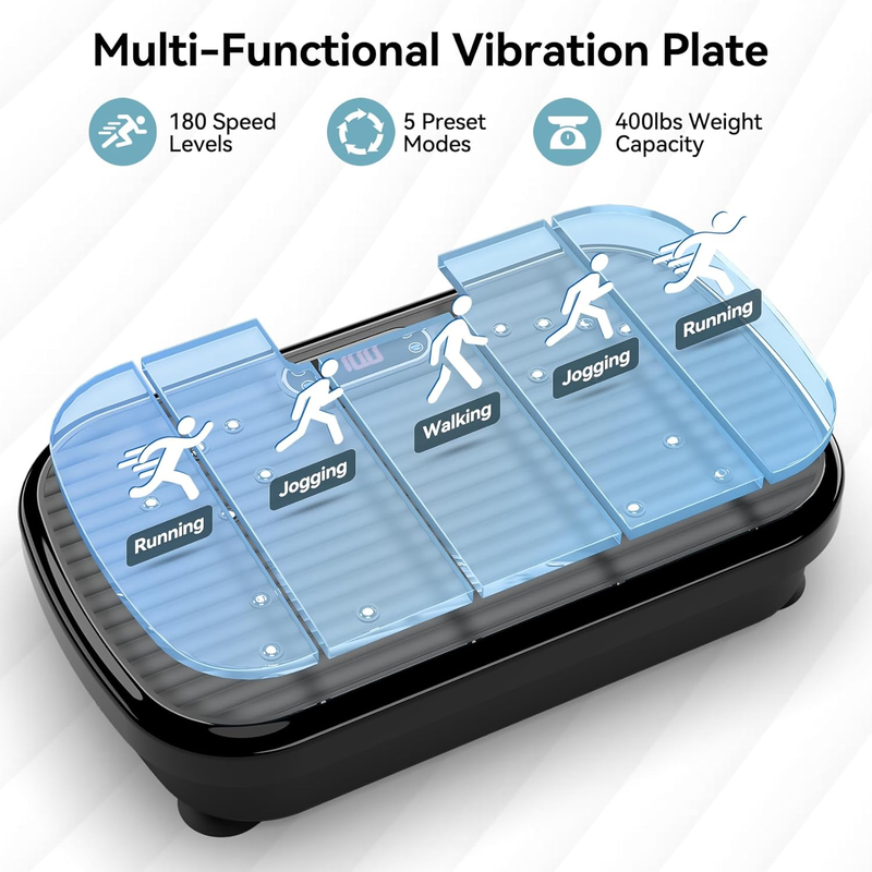 Vibration Plate Exercise Machine Weight Loss, Whole Body Vibration Plate for Lym1