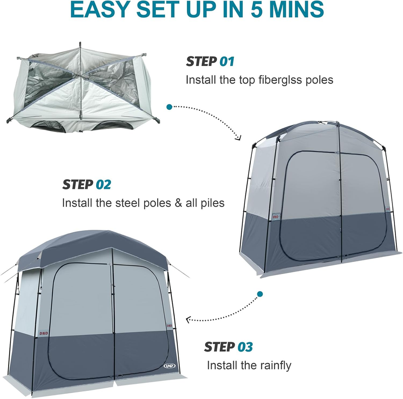 Portable Shower Tent Outdoor Privacy Changing Room Sun Shelter Camping4