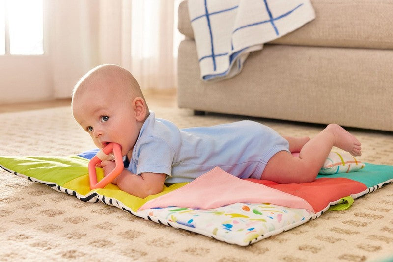 Anytime Activity Play Mat Lightweight Tummy Time Mat 0+ Months6
