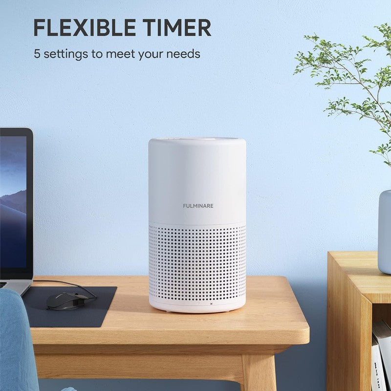 Air Purifier H13 HEPA Quiet w/ Night Light for Bedroom Home Office5