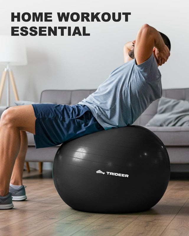 Exercise Ball for Yoga, Pilates & Fitness – Stability Ball Equipment for Home Gy4