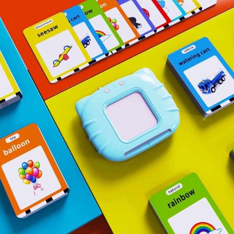 Audible Learning Toy with Music for Toddler Age 1 2 3 4 5, 520 Sight Words Flash6