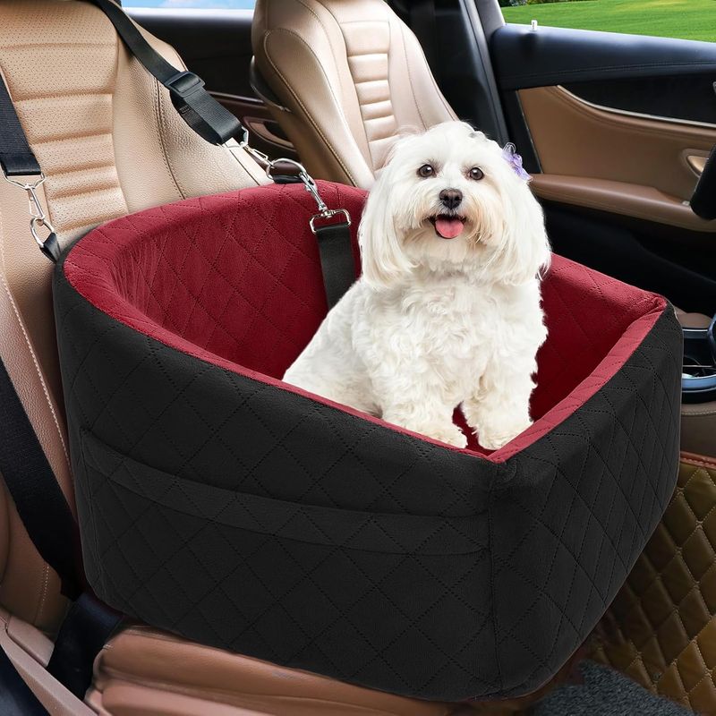 Dog Car Seat for Small Medium Dogs,Detachable Washable Dog Booster Seat under 308