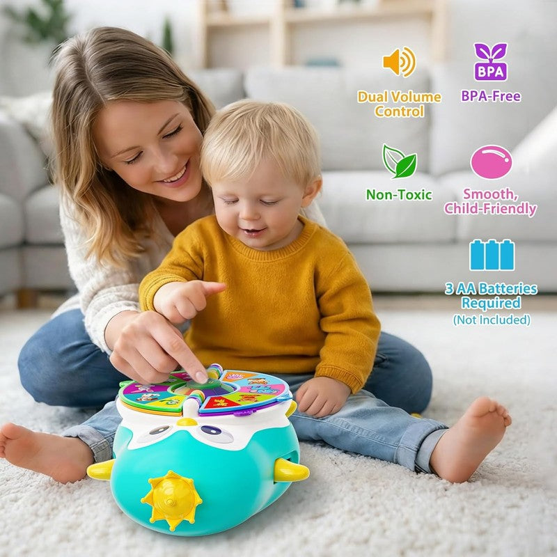Musical Penguin Learning Toy with Lights and Sounds for Toddlers Ages 1-34