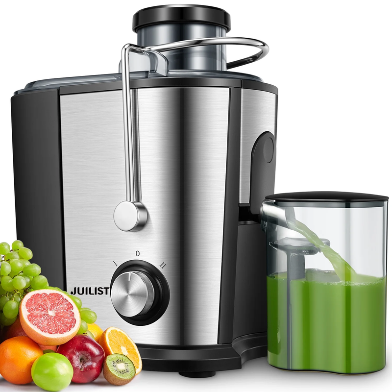 400 W 25 Oz 2 Speed Masticating Juicer, Silver7