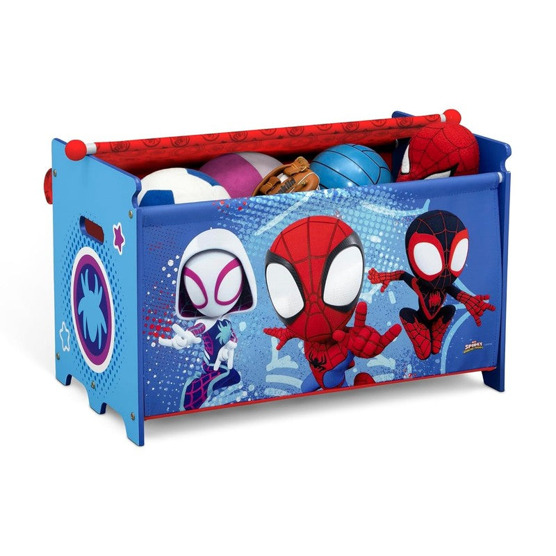 Spidey & His Amazing Friends 3-Piece Toddler Playroom Set Table Chair Toy Box5