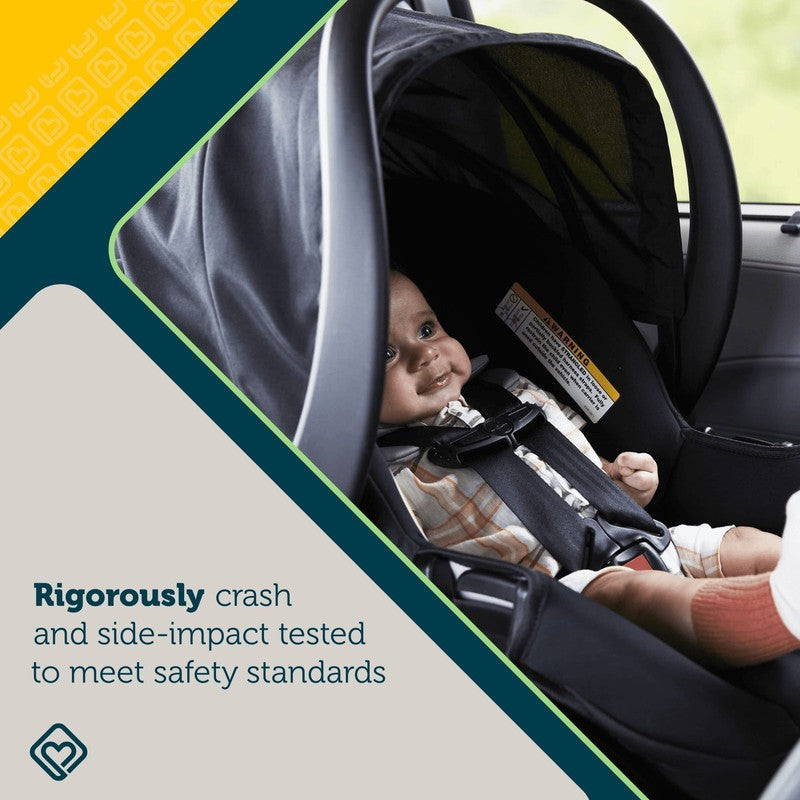 Safety 1ˢᵗ Onboard Insta-Latch Infant Car Seat, Cowbird, Unisex7
