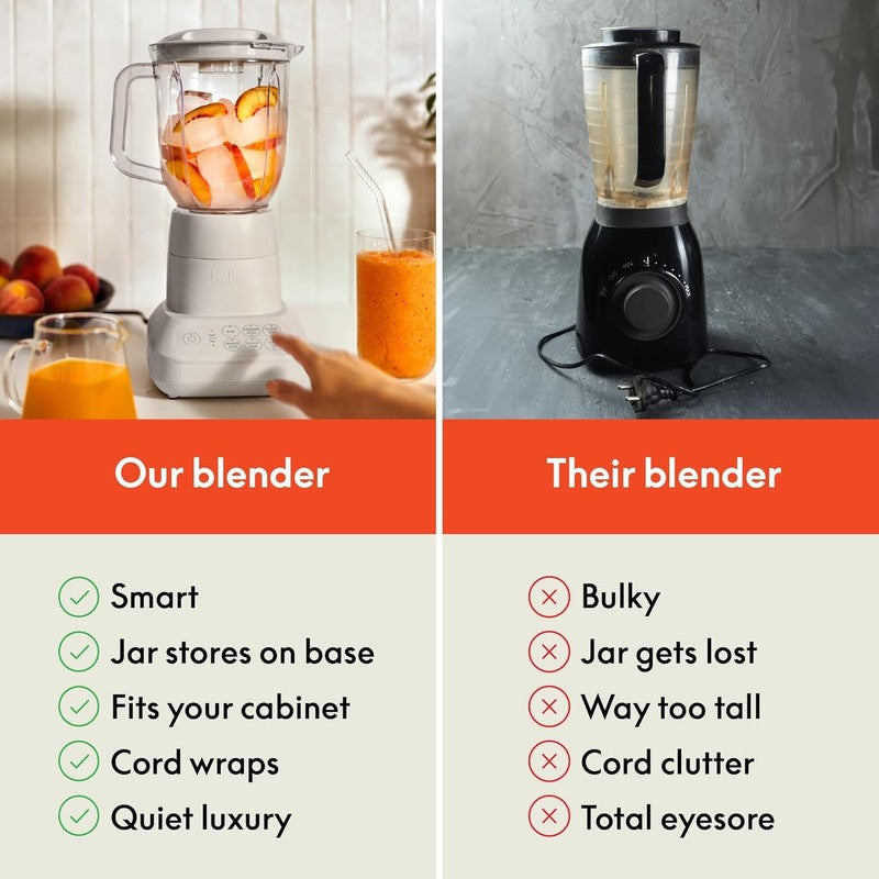 10 Speed Blender Juicer Smoothie Maker 48Oz Slim Design 450W Dishwasher Safe5