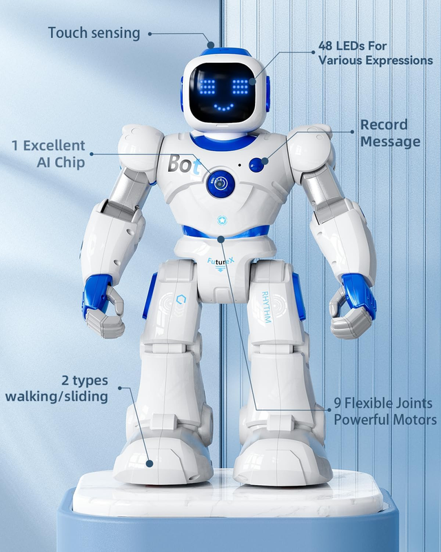 Programmable Smart Robot for Kids RC Interactive Voice & App Control Toy8