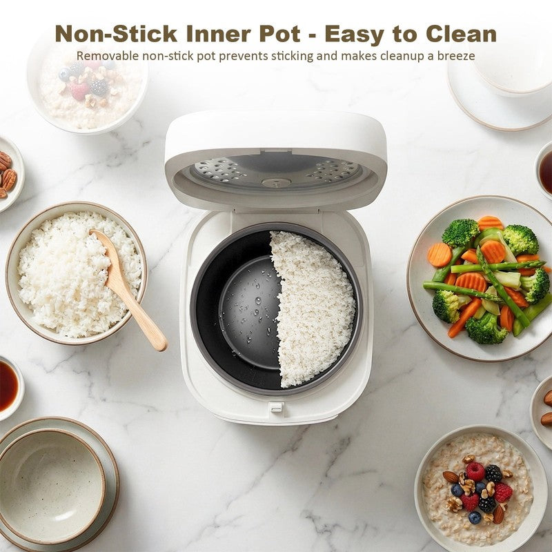 Digital Rice Cooker, 5.3QT Rice Maker, 8 In 1 Smart Multi Cooker, 24 Hour Timer 5