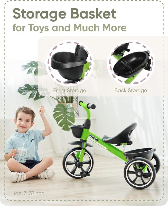 Tricycles Age 24 Month to 4 Years, Toddler Kids Trike for 2.5 to 5 Year Old, Gif3