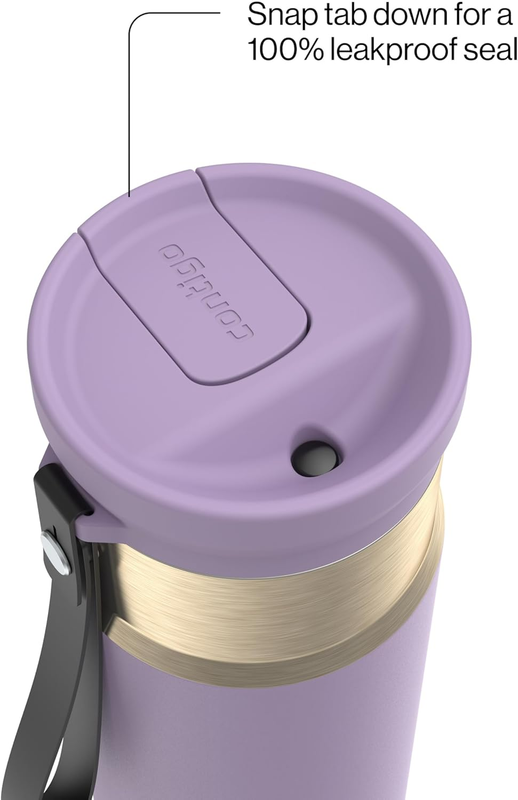 Snapseal 24oz Stainless Steel Vacuum Insulated Leakproof Lid BPA Dishwasher Safe2