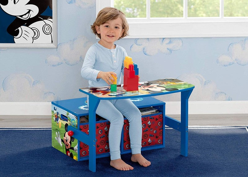 Mickey Mouse Kids Convertible Activity Bench1