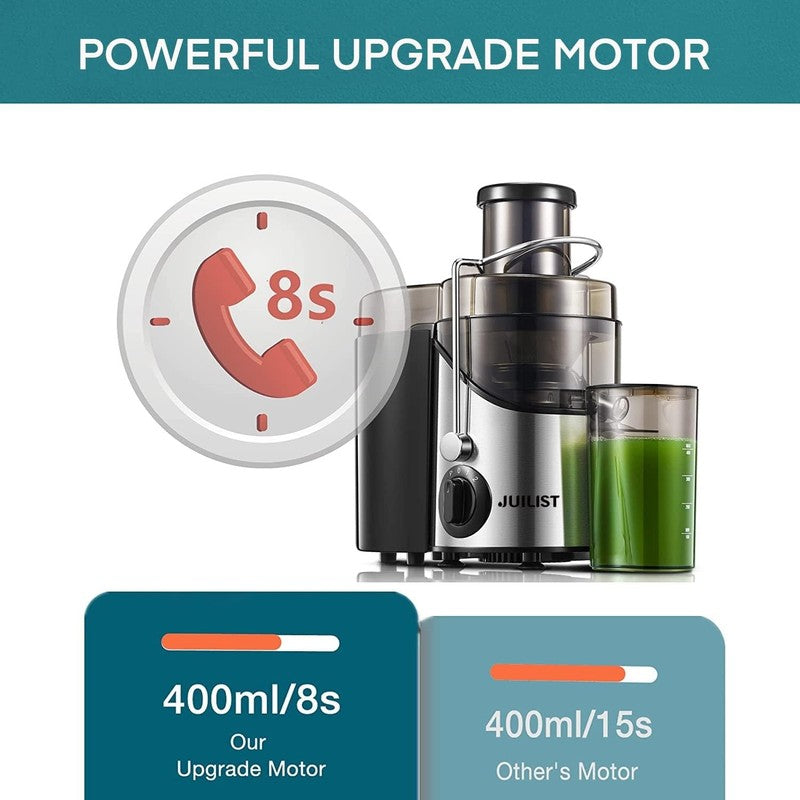 Powerful 800W Juicer with 3" Wide Mouth & 3 Speed Settings, Easy Clean5