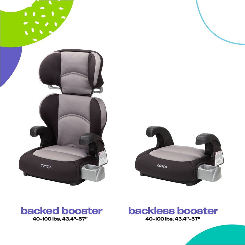 Pronto Trend Belt-Positioning Toddler Booster Car Seat Violet Diamonds8