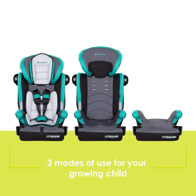 Hybrid SI 3 in 1 Booster Car Seat Side Impact Hoboken Teal Toddler2