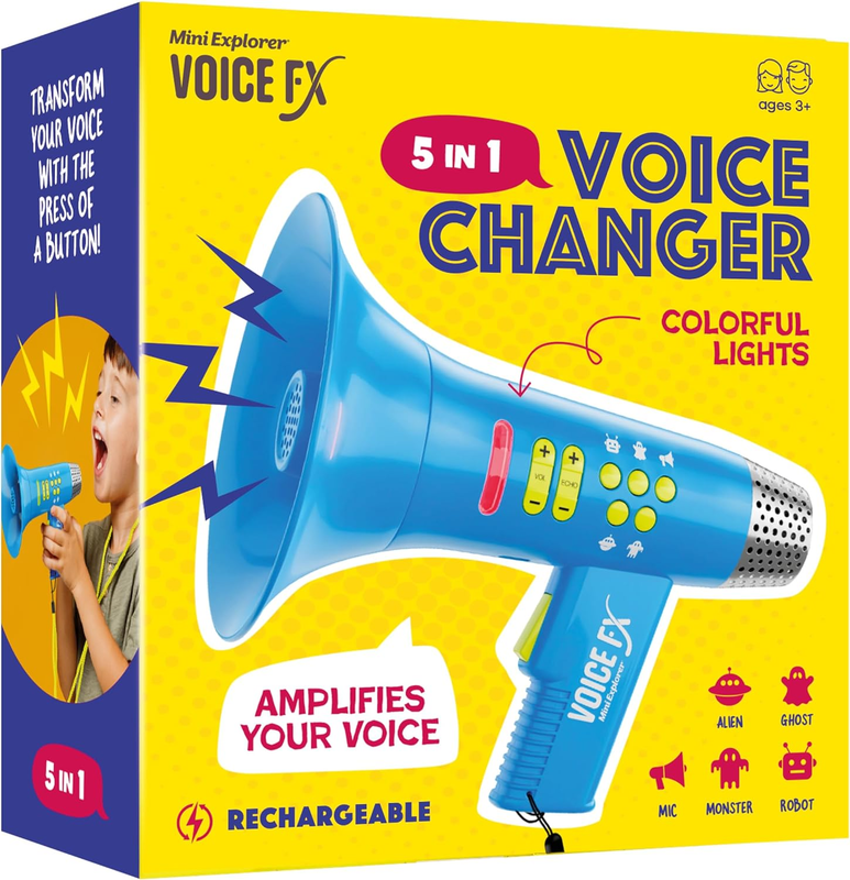 Voice Changer for Kids for Kids - Voice Changing Device for Boys & Girls Ages 3-9