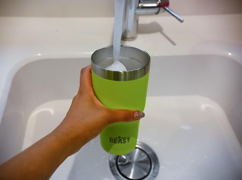 40oz Stainless Steel Tumbler Double Wall Insulated Ice Coffee Cup Green3