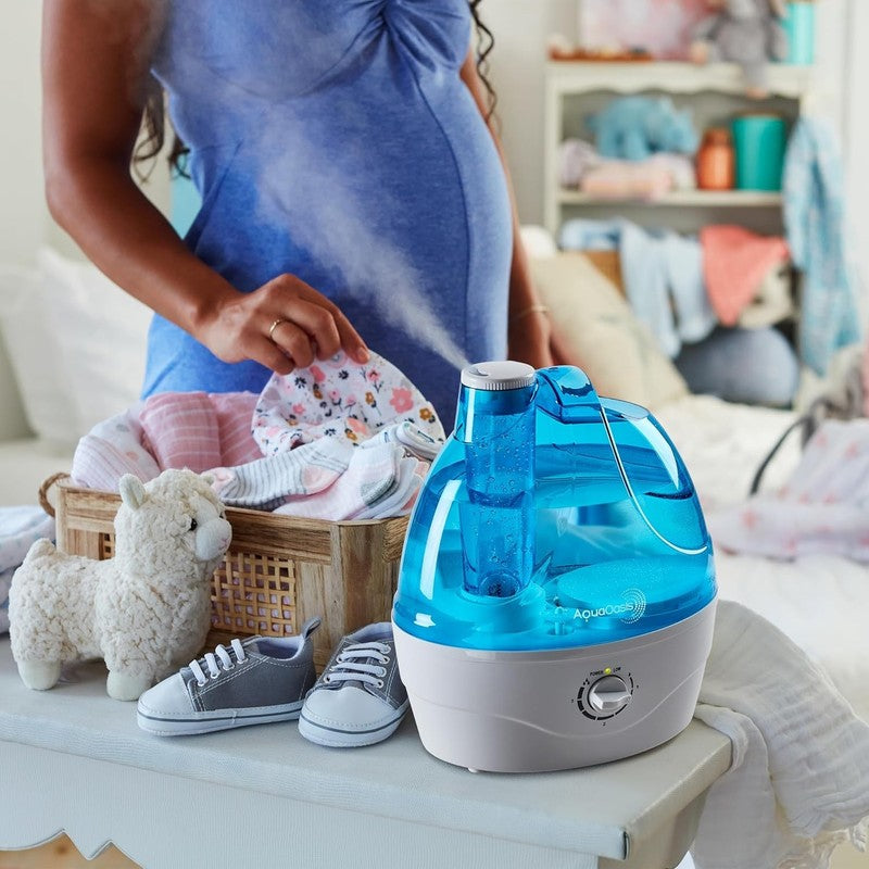 Humidifier 2.2L Cool Mist Quiet w/ 360° Nozzle Auto Shut Off for Baby Room1