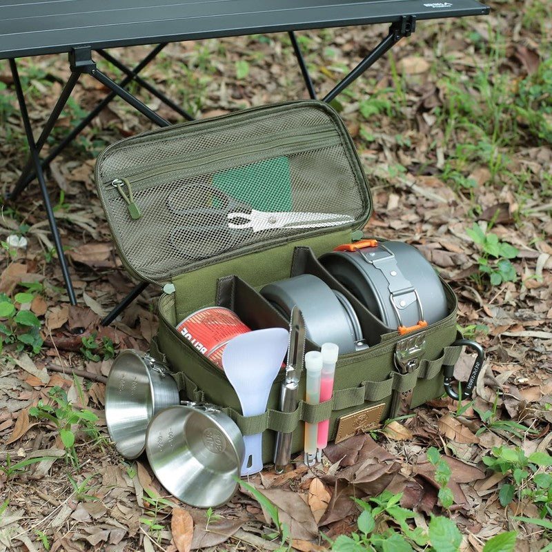 9L Tactical Utility Tote Bag – Camping Cookware & Gear Organizer, Trunk Storage4