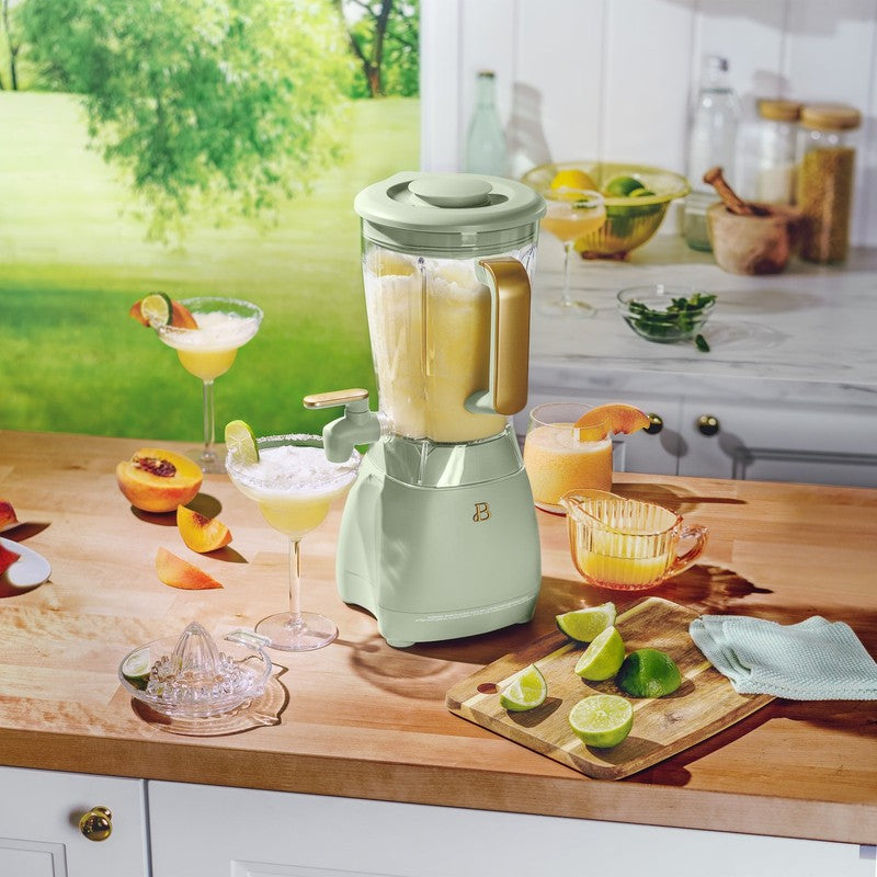 Slush Crush 60oz 4 Speed Frozen Drink Maker Sage Green by Drew Barrymore1