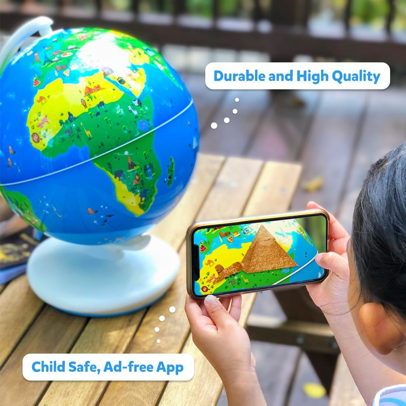 Orboot Earth Interactive Kids Globe STEM Learning Toy 1000+ Facts Ages 4-105