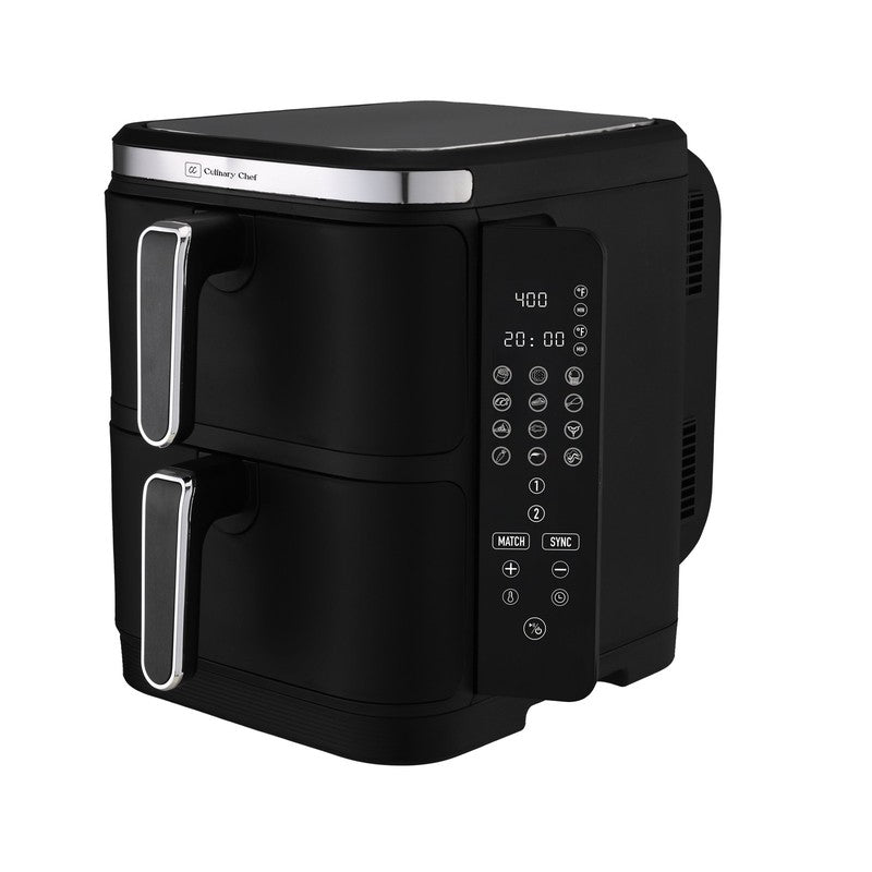 , 11.6 Qt./10.4L Double Stack Digital Air Fryer, Black4