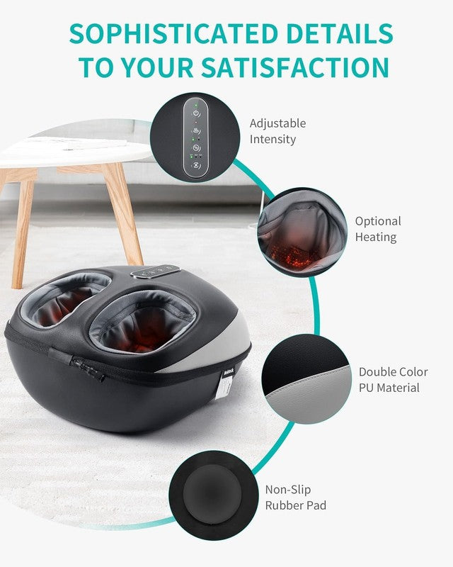Nekteck Shiatsu Foot Massager with Heat & Air Compression, Perfect Gift!8