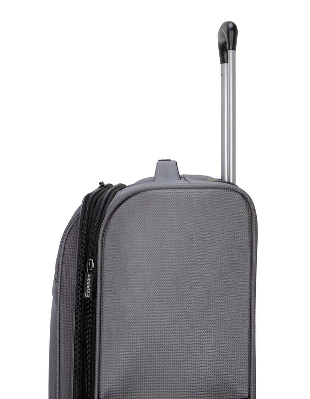Gravity Free 20" Softside Upright Carry On Luggage, Gray5