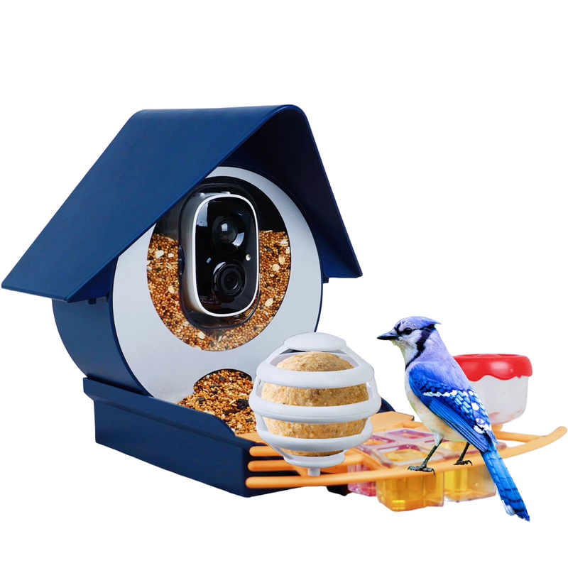 Smart Bird Feeder w 1080P HD Camera AI Identification for Bird Lovers9