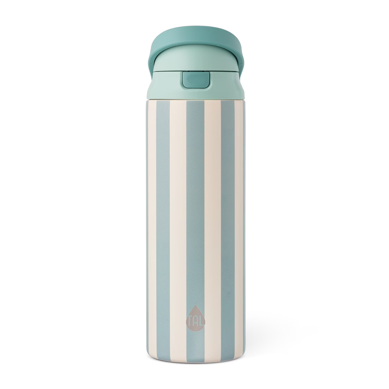 24Oz Stainless Steel 2-In-1 Water Bottle with Straw and Chug Lid, Nautical0