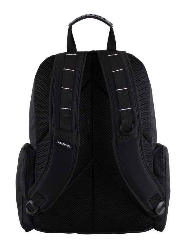 Unisex Diamond Expandable Recycled Backpack, Black3