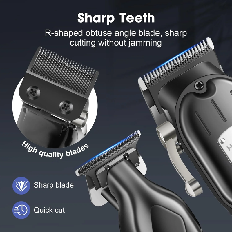 Hair Clipper Set for Men, Professional Hair Clippers Men Cordless Hair Cutting K1