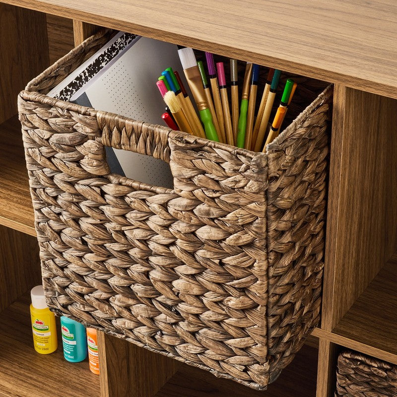 6 Cube Storage Organizer, Warm Walnut6