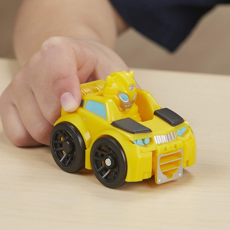 Rescue Bots Mini Bot Racers 5 Pack – Converting Robot Toy Cars, 2" Collectibles6