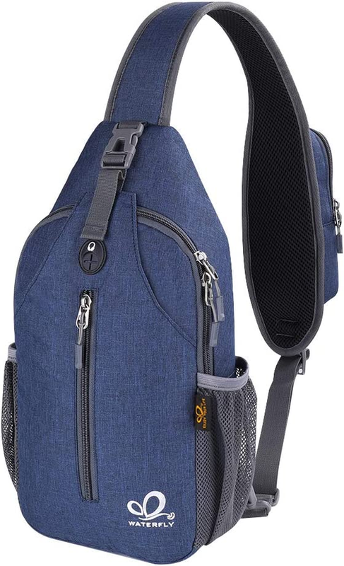 Crossbody Sling Backpack Travel Hiking Chest Bag Daypack Unisex0