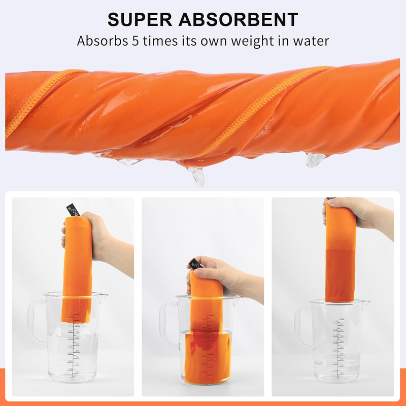 Microfiber Travel Towel Quick Dry Super Absorbent Gym Camping Compact3