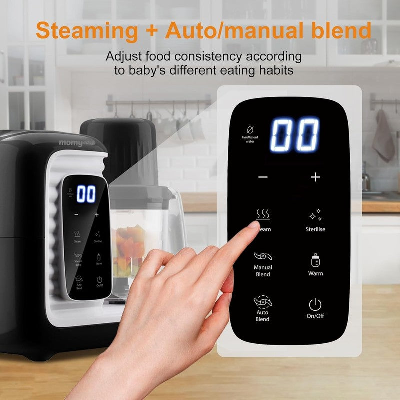Baby Food Maker Multifunction Steamer Blender Chopper Auto Cooking Touch8
