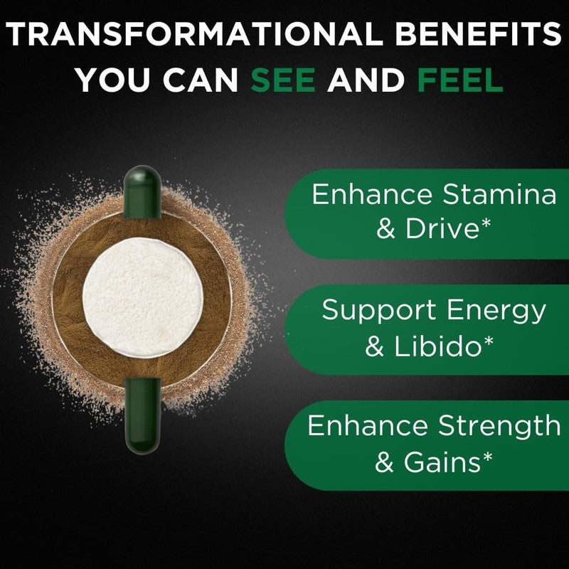 Ultimate 8-In-1 Testosterone Booster for Men - Max Strength & Libido Support1